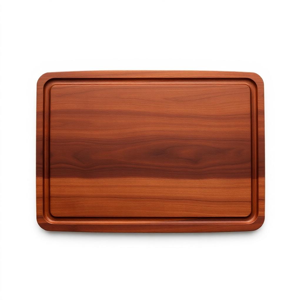 Walnut chopping board detail